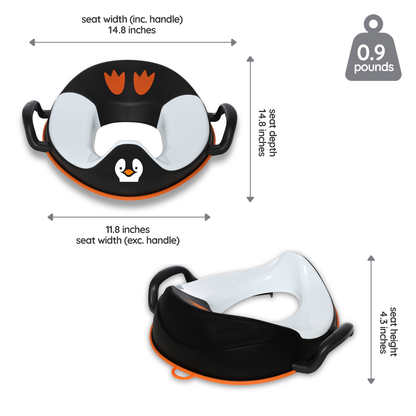 My Carry Potty wc-brilverkleiner Pinguïn Black & White