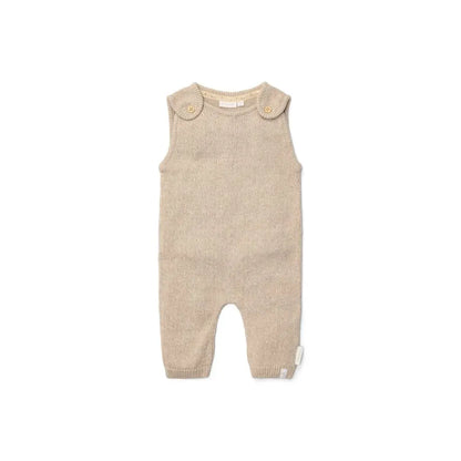Little Dutch Combinaison tricotée unisexe Soft Beige