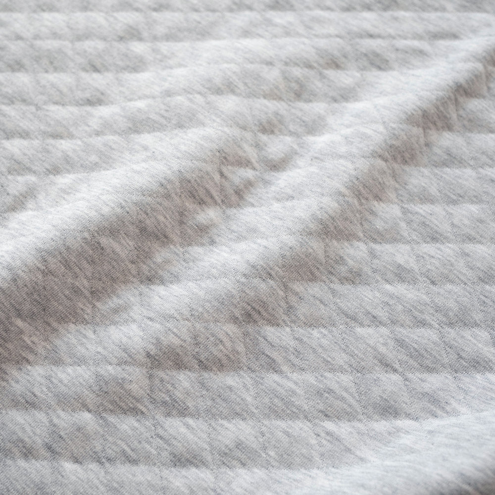 Bemini Sac de couchage mi-saison Magic Bag Pady Quilted Jersey 70 cm gris chiné