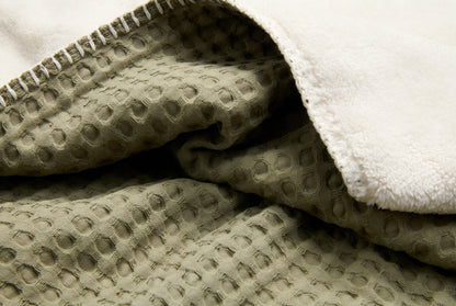 Koeka Couverture pour berceau ou parc Oslo Moss teddy