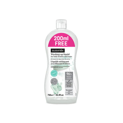Suavinex Afwasmiddel voor flessen en spenen 750 ml