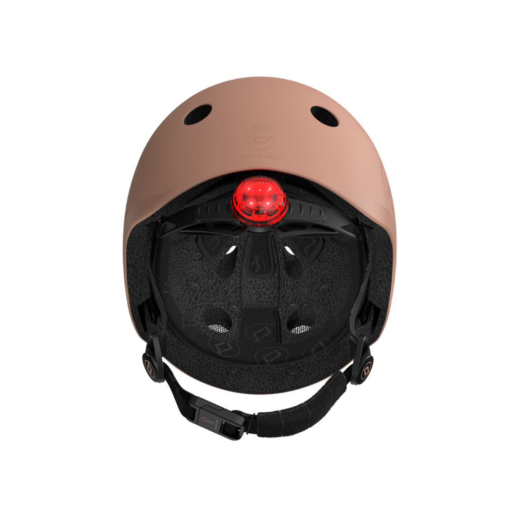 Scoot and Ride Casque de vélo pour enfant Mocha S