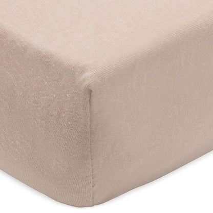 Jollein Drap-housse Wild Rose-Biscuit Lg 6 x L 12 cm - 2 pièces