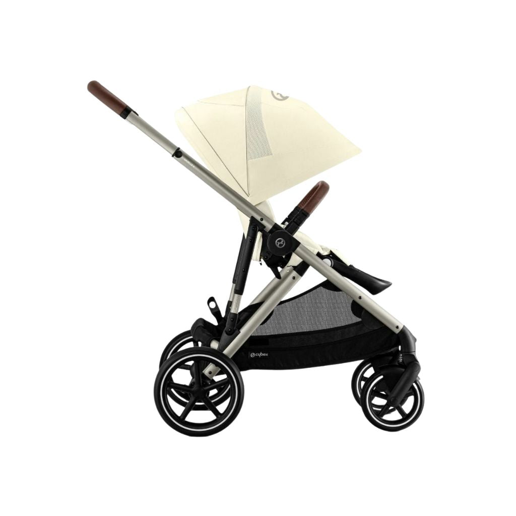 Cybex INFO: wandelwagen Gazelle S frame taupe / Seashell beige