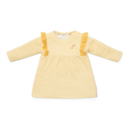 Little Dutch Robe à longues manches Little Farm jaune