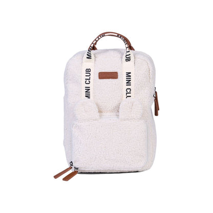 Childhome Sac à dos Mini Club Teddy Ecru