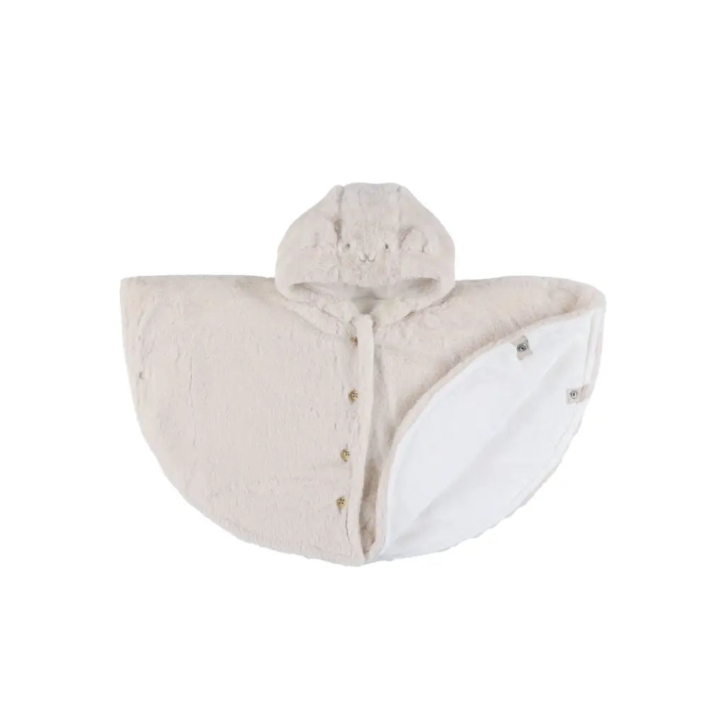 Noukie's Poncho Mix & Match fausse fourrure Beige 