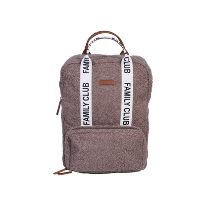 Childhome Sac à dos à langer Family Club Teddy Brun
