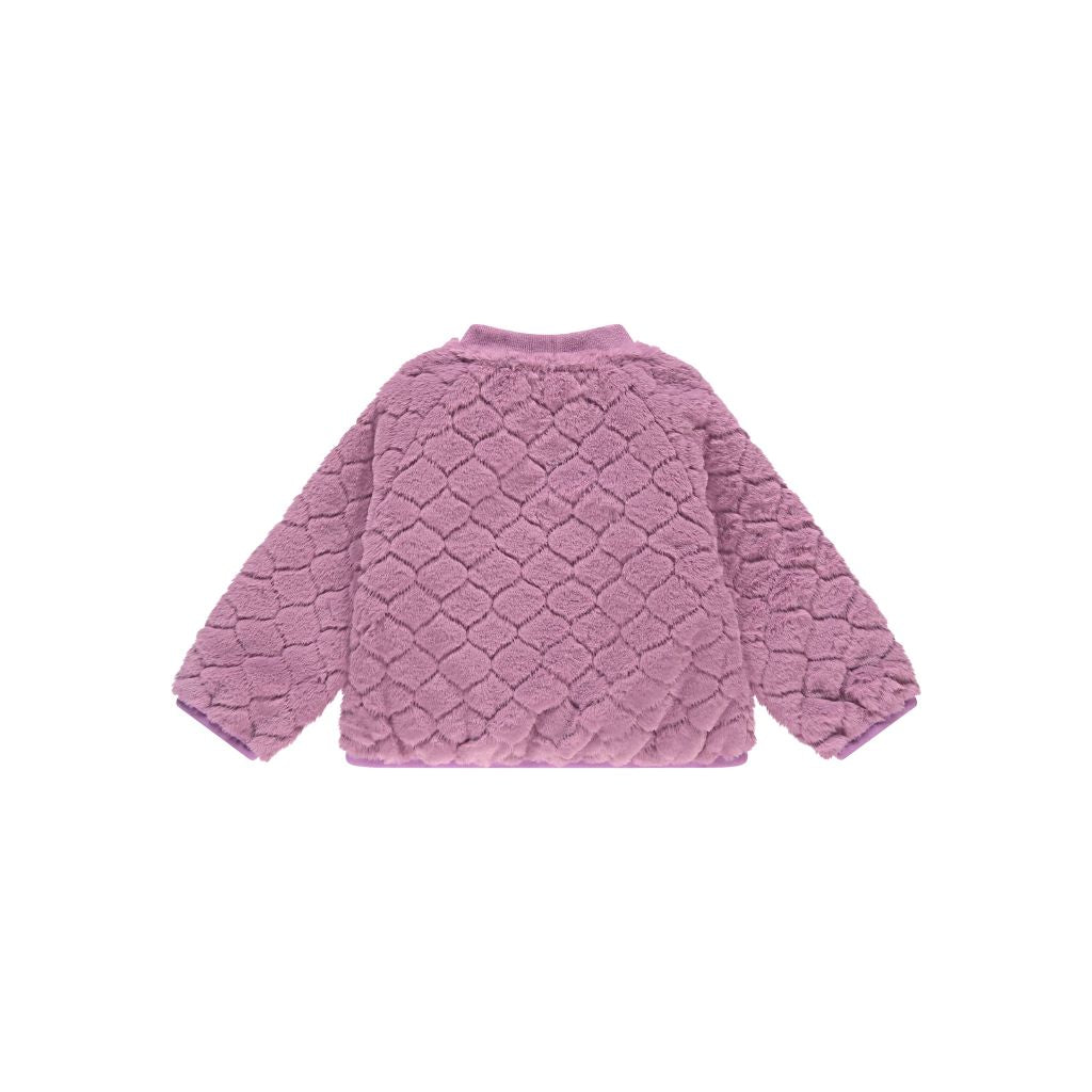 BabyFace Veste réversible lilas