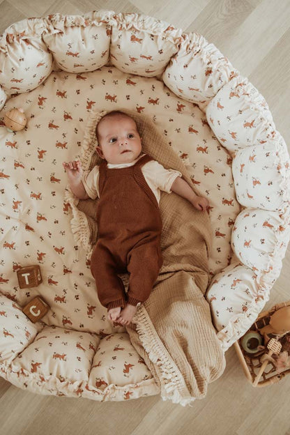 Play&Go Babymat Cocoon Bloom Rabbit Beige