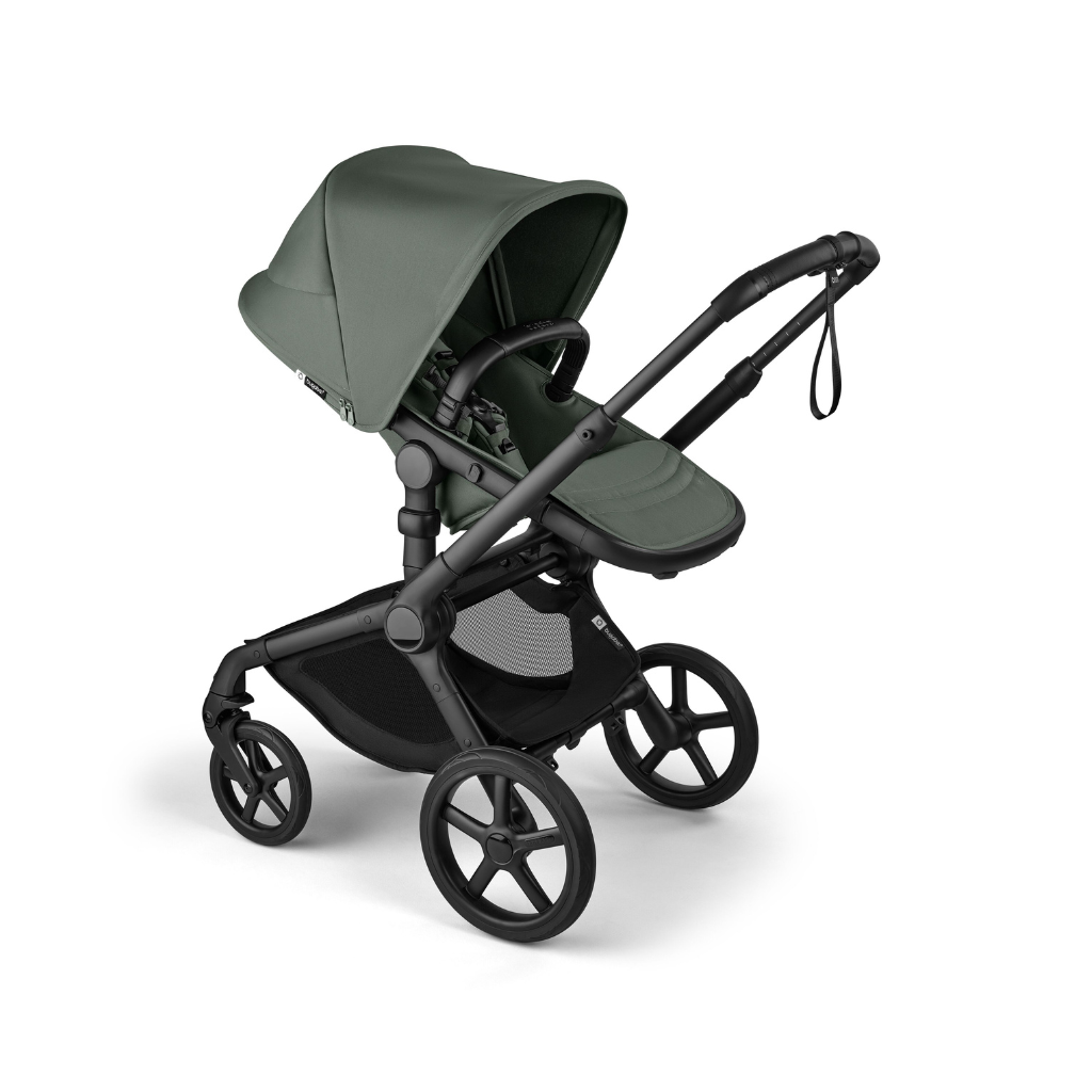 Bugaboo Poussette Fox 5 Renew avec nacelle Black / Forest Green
