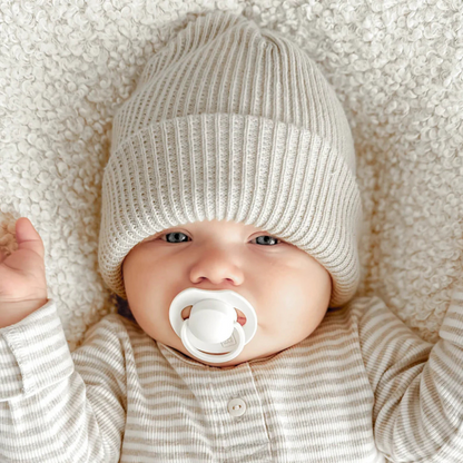 Difrax Fopspeen 0-6m LOVI Dynamic Prime baby blue/blue - 2 stuks