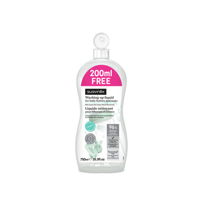 Suavinex Afwasmiddel voor flessen en spenen 750 ml