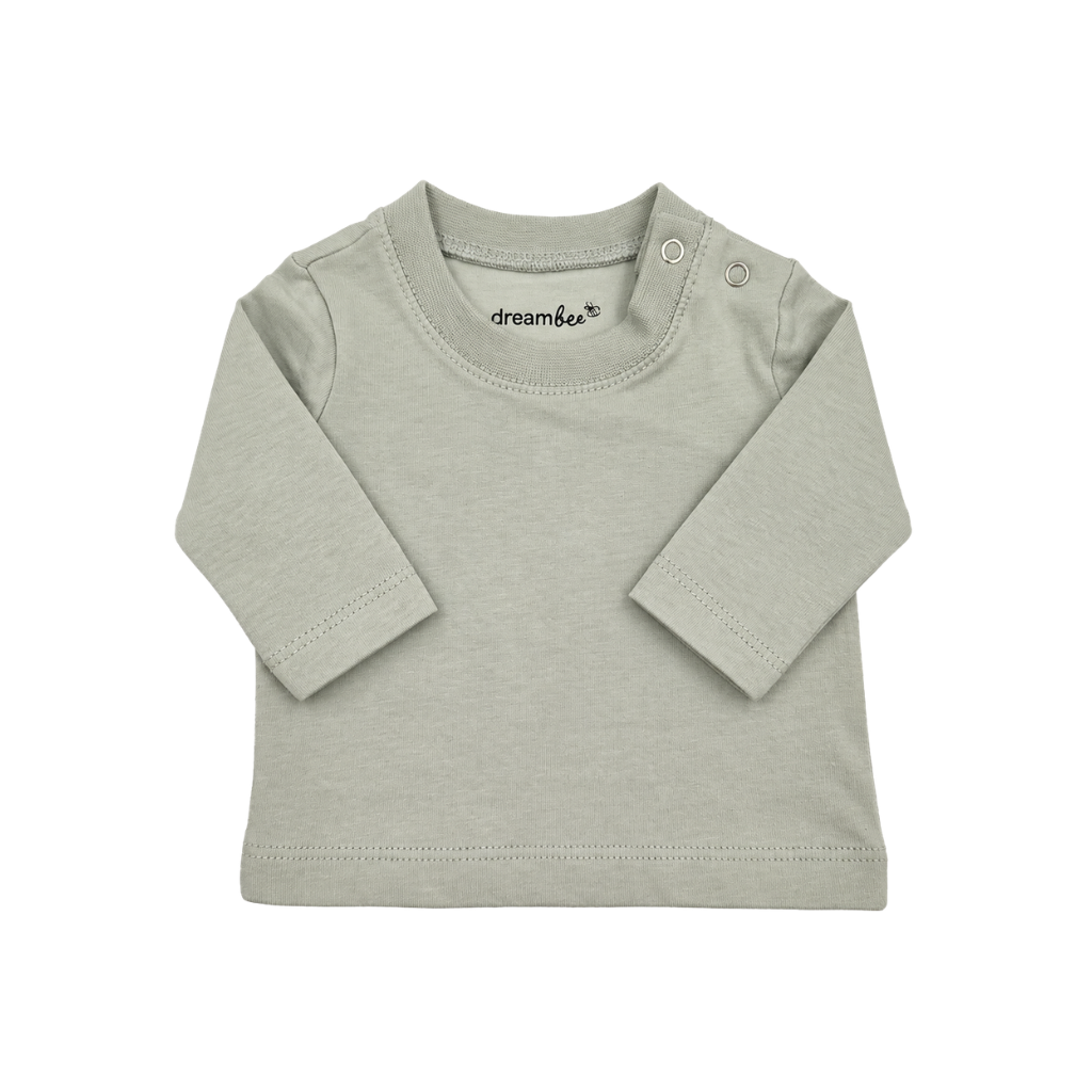 Dreambee T-shirt met lange mouwen Essentials groen maat 44/maat 46