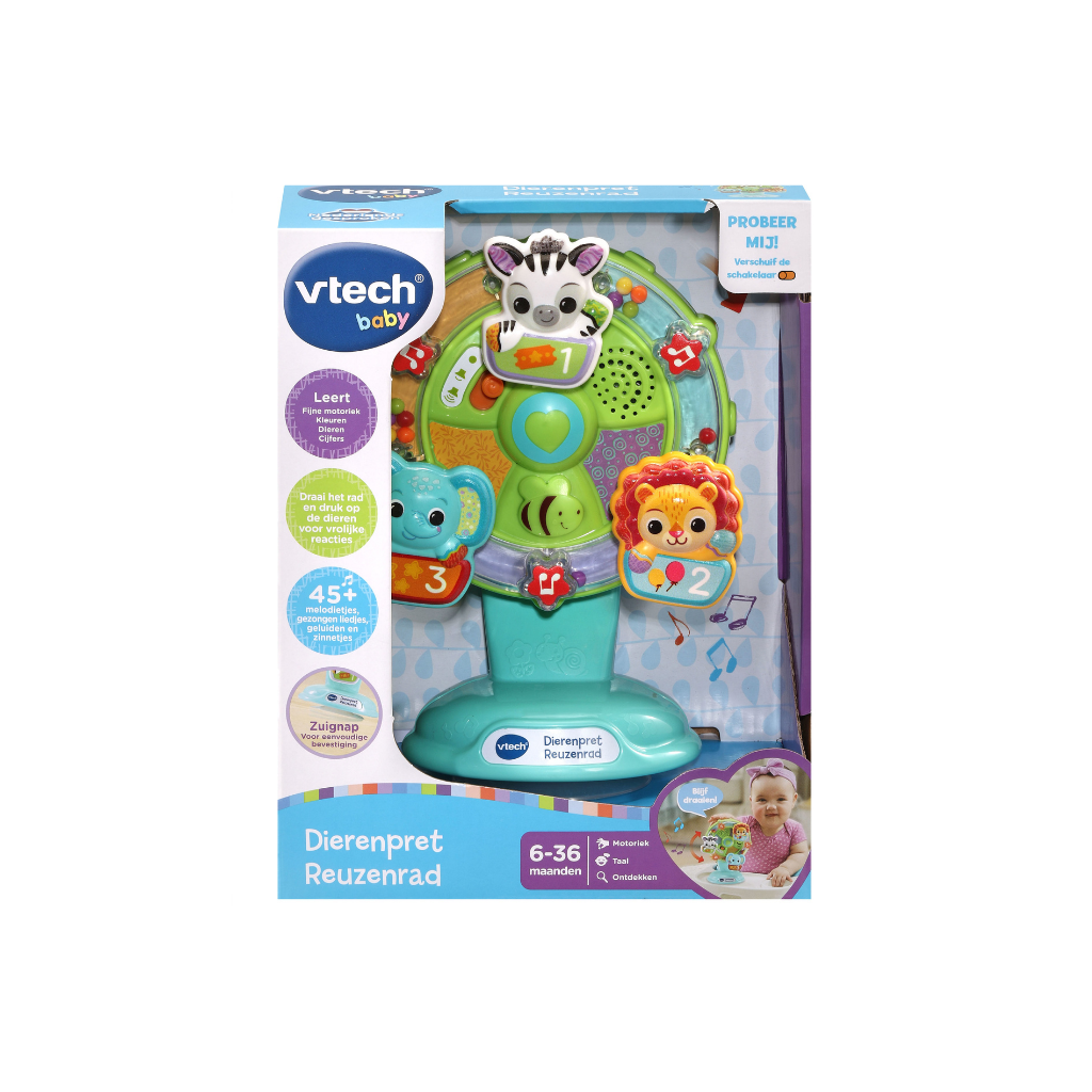 VTech Activiteitenspeeltje Dierenpret Reuzenrad NL