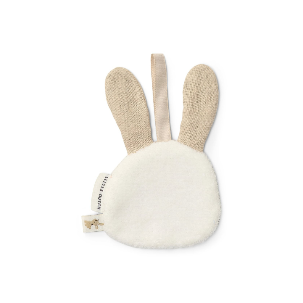 Little Dutch Fopspeendoekje Newborn Naturals Baby Bunny Beige