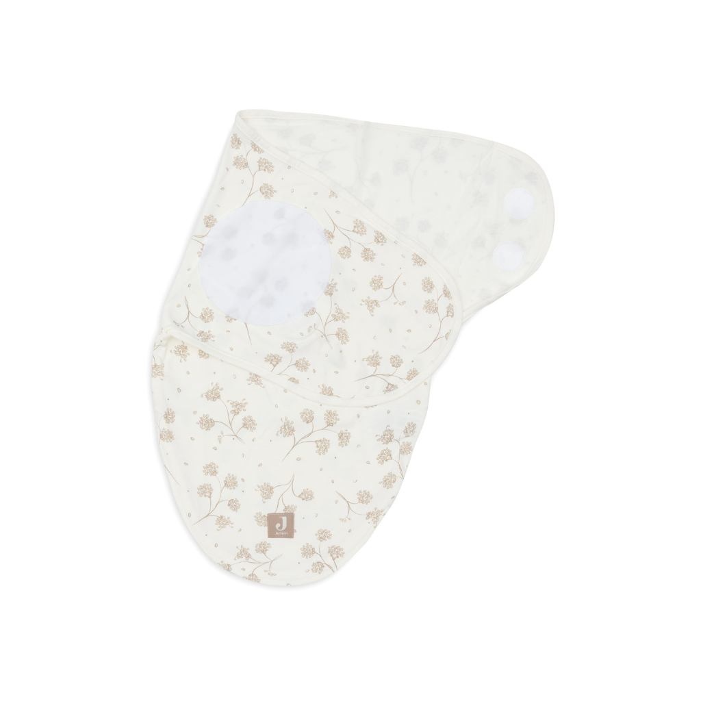 Jollein Sac d'emmaillotage Leafy Dreams 0–3 mois