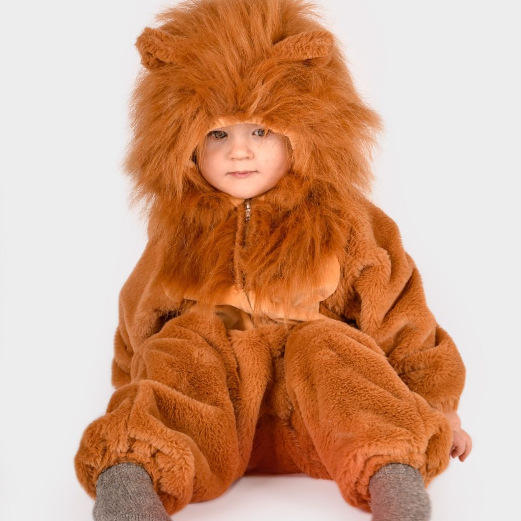 Den Goda Fen Jumpsuit Baby Leeuw maat 86 - 12-18 maanden