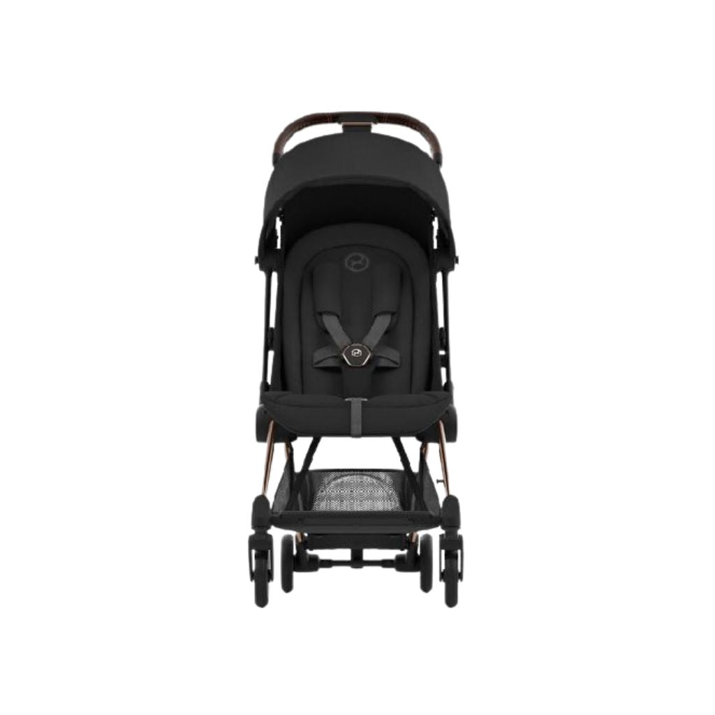 Cybex Buggy Coya Rosegold frame, zitje Sepia Black