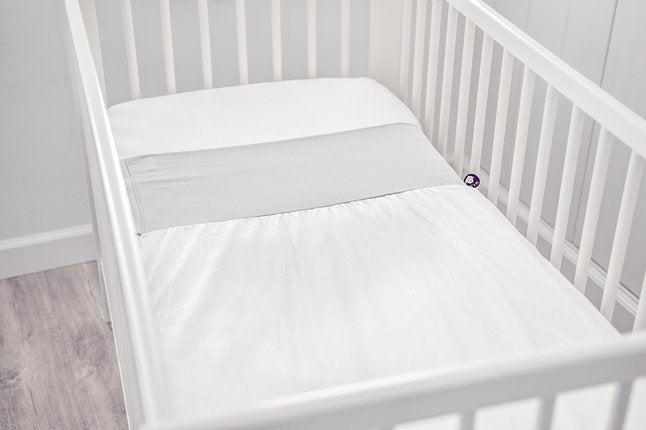 Fedde&Kees Drap pour berceau ou parc Nunki B 50 x L 90 gris clair