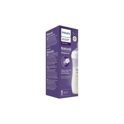 Philips AVENT Biberon Natural Response transparent 330 ml - 3 pièces
