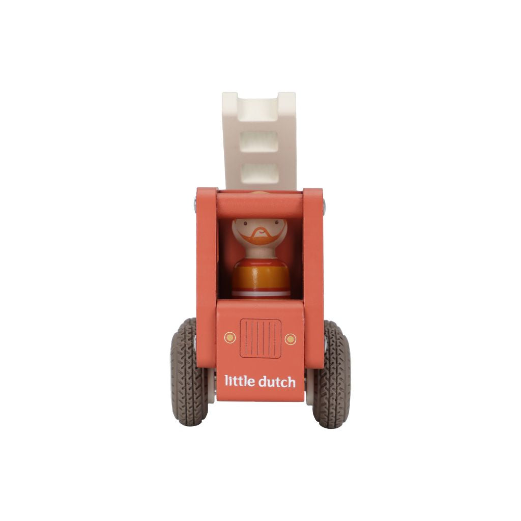 Little Dutch Camion de pompiers en bois