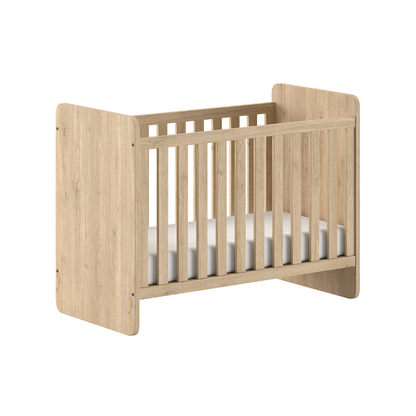 Jaxx Lit évolutif Sam Oak L 120 x B 60 cm à L 200 x Lg 90 cm