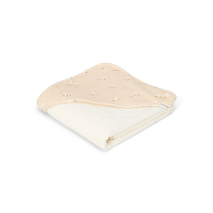 Little Dutch Cape de bain Newborn Naturals Little Goose Lg 75 x L 75 cm