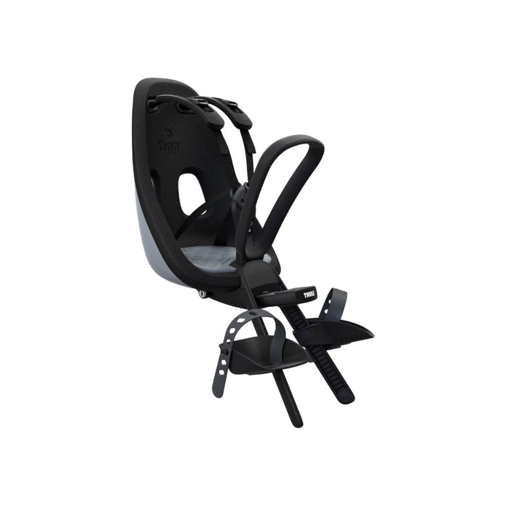 Fietsstoel Thule Yepp Nexxt Mini, momentum grey montage vooraan