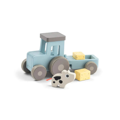 Done by Deer Tractor Tiny Farm Dotti Blue