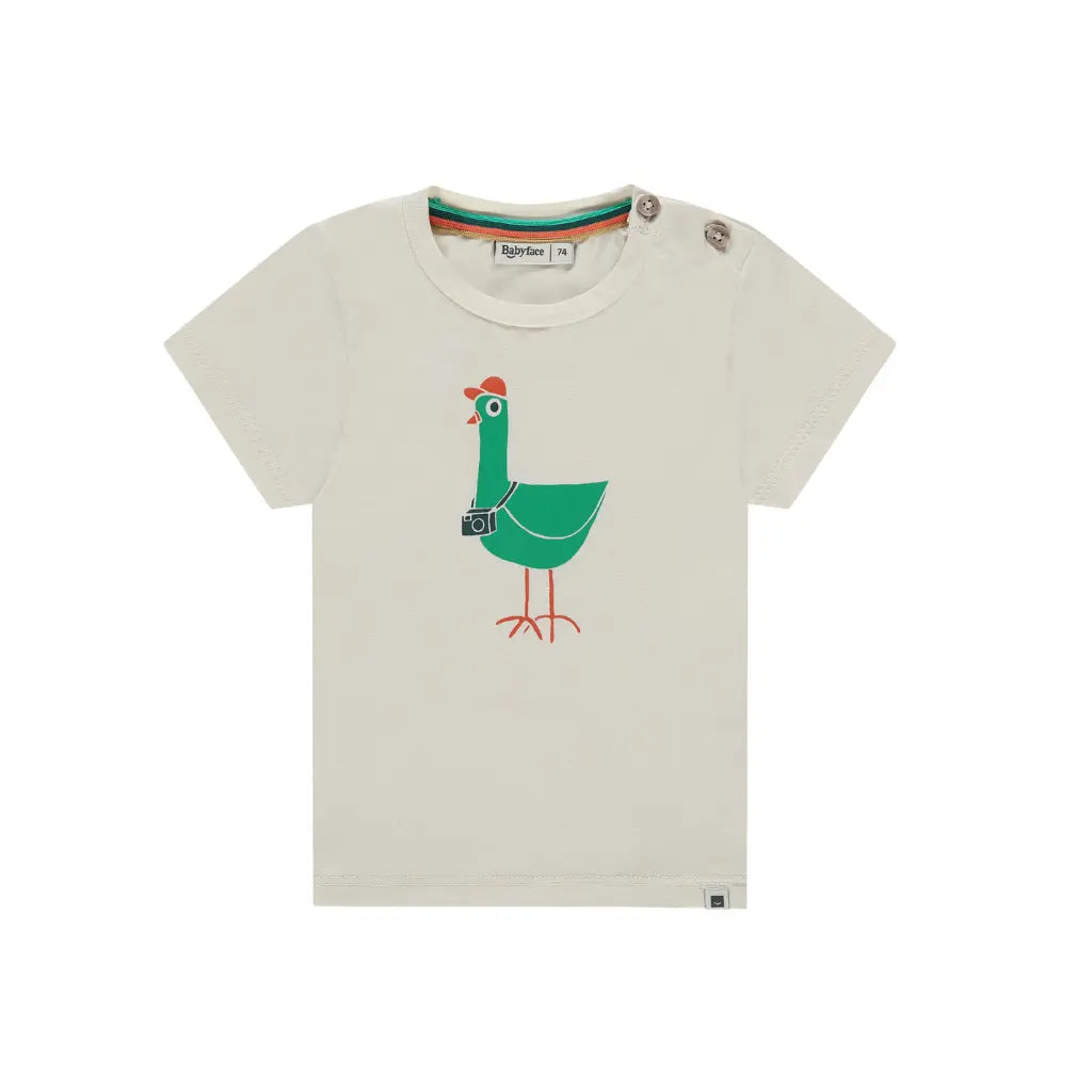 Babyface t-shirt korte mouw m 74 off white Boys