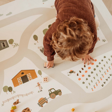 Play&Go Puzzelmat Farm Multi – 6 Stuks