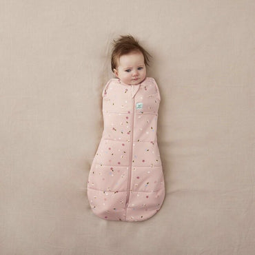 Ergopouch Sac d'emmaillotage/Sac de couchage Cocoon Winter Daisies  0-3 mois