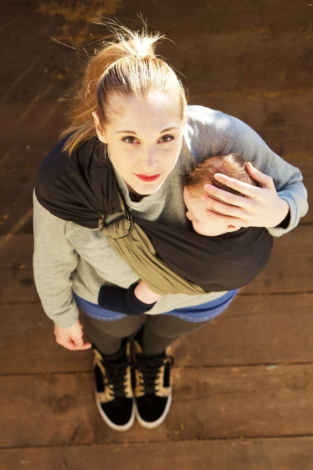 Love Radius Écharpe porte-bébé Sling Anthracite/Olive