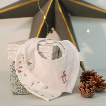Little Dutch Bavoir bandana Little Christmas - 2 pièces