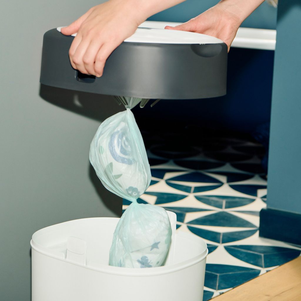 Tommee Tippee Luieremmer twist & click wit + 4-pack navulling