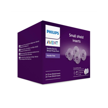 AVENT Hands-free Inserts de protection en silicone 15 & 17 mm
