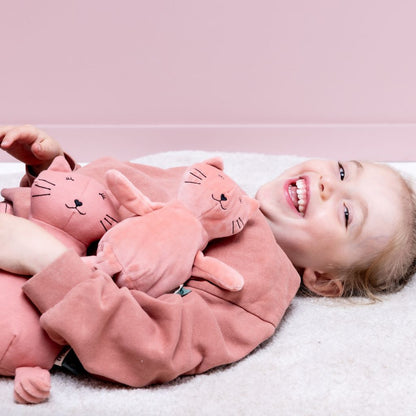 Trixie Baby Peluche pour bébé Mrs. Cat rose