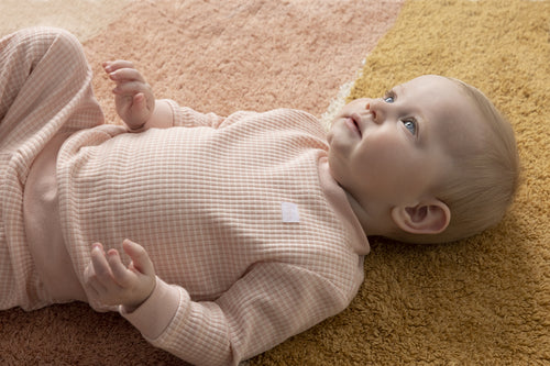 Feetje Pyjama Wafel Vieux Rose Melange