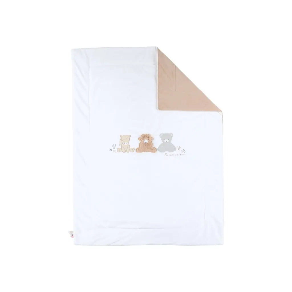 Noukie's Deken Veloudoux® Fluffy & Orso 75 x 100 cm