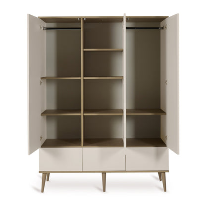 Quax Kast met 3 deuren Flow Clay