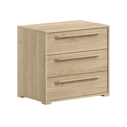 JAXX Commode Sam 3 tiroirs pour lit mi-hauteur Oak