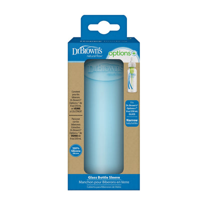 Dr. Brown's Beschermhoes voor standaard glazen zuigfles blauw 250 ml