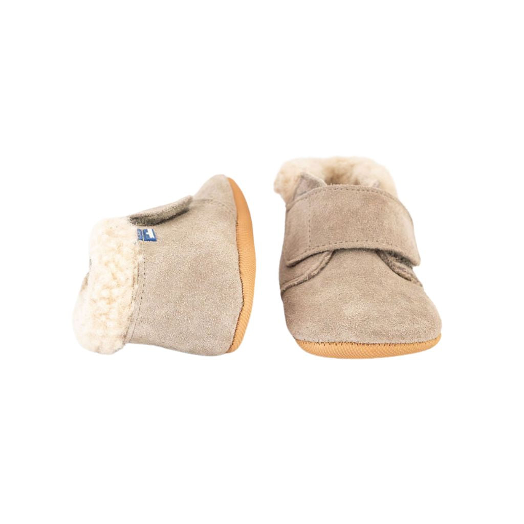 Stabifoot Chaussons bébé en cuir Niquel hiver