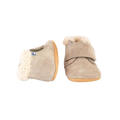 Stabifoot Chaussons bébé en cuir Niquel hiver