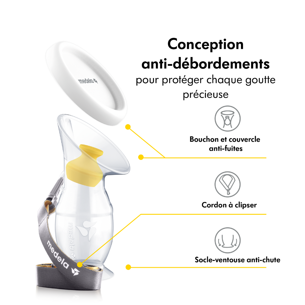 Medela Recueil-lait Silicone 100 ml