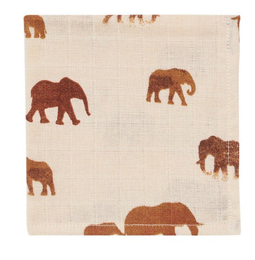 Jollein Essuie tetra Savannah L 115 x Lg 115 cm - 2 pièces