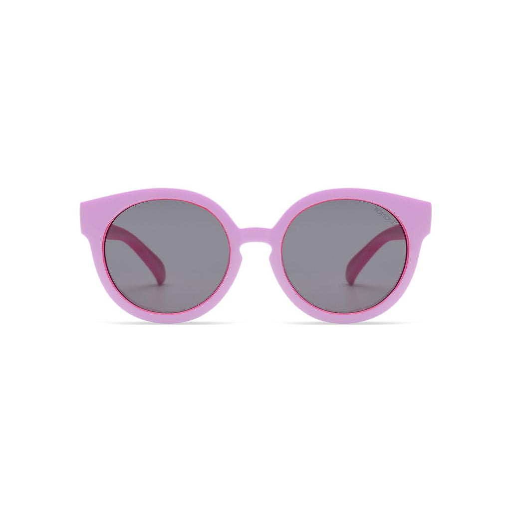 KOMONO Lunettes de soleil Lulu Kiddos Flamingo Twins de 1 an à 2 ans