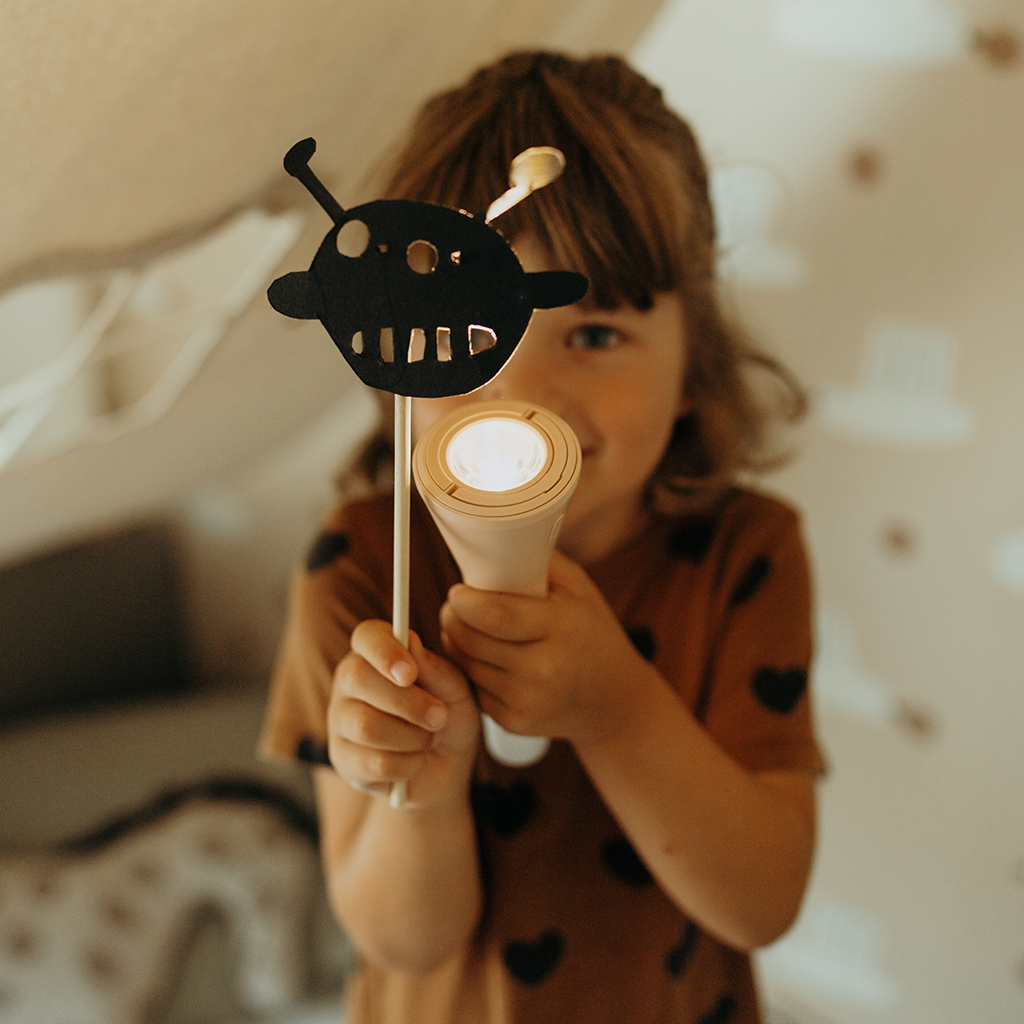 Kidywolf Lampe de poche Kidyflashlight multifonction Nude
