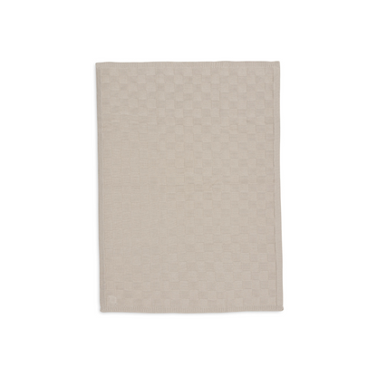 Jollein Couverture pour berceau Box Knit Warm Sand 100 x 150 cm